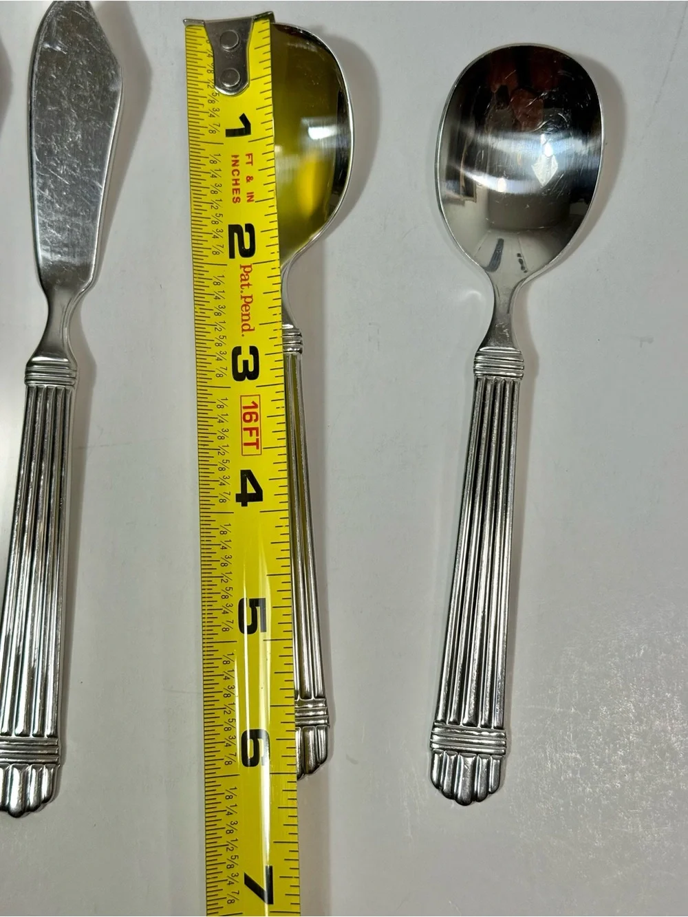 Wallace CHARDONNAY Serving Set Butter Knife Sugar Spoon 18/8 Stainless Flatware